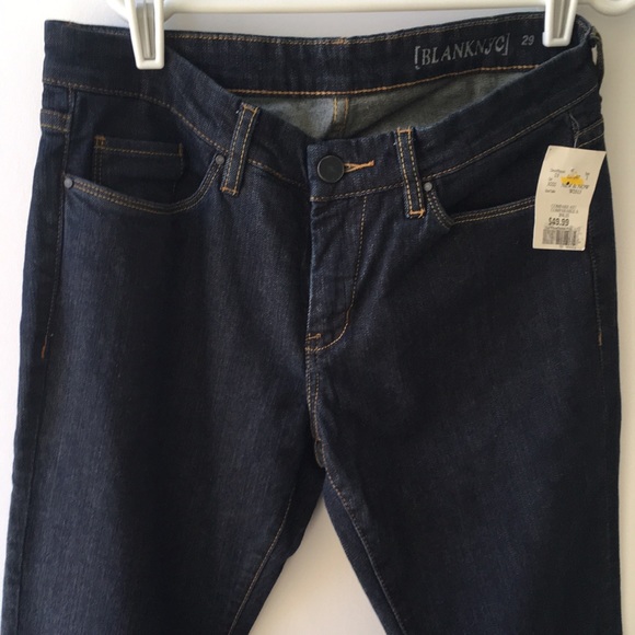 BlankNYC 29 Jeans NWT Indigo Classic Slim Denim - Picture 8 of 11